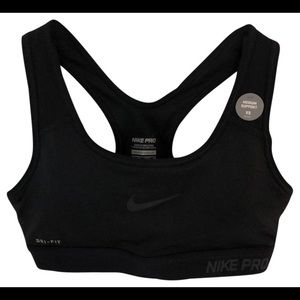 NIKE Pro Padded Dri-FIT Sports Bra — BLACK
